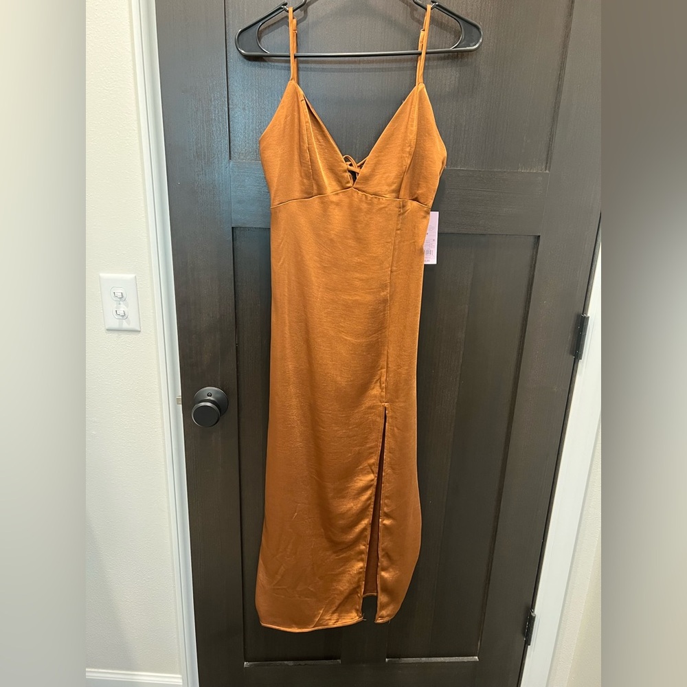 Wild Fable-  Women's Burnt Orange Dress